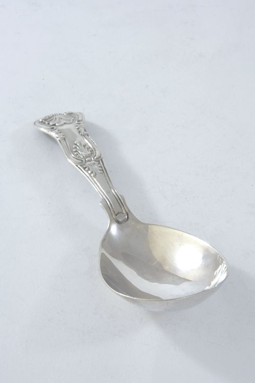 fig 1. Victorian Silver Caddy Spoon 1861