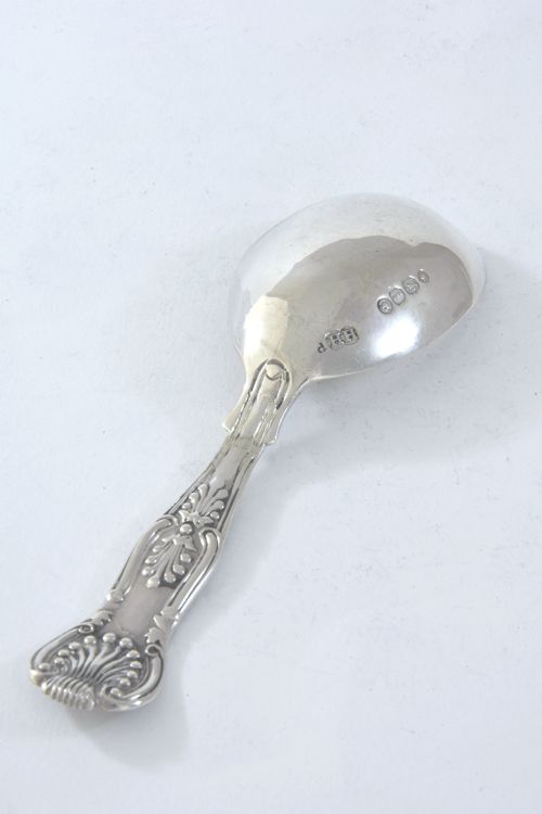 fig 2. Victorian Silver Caddy Spoon 1861