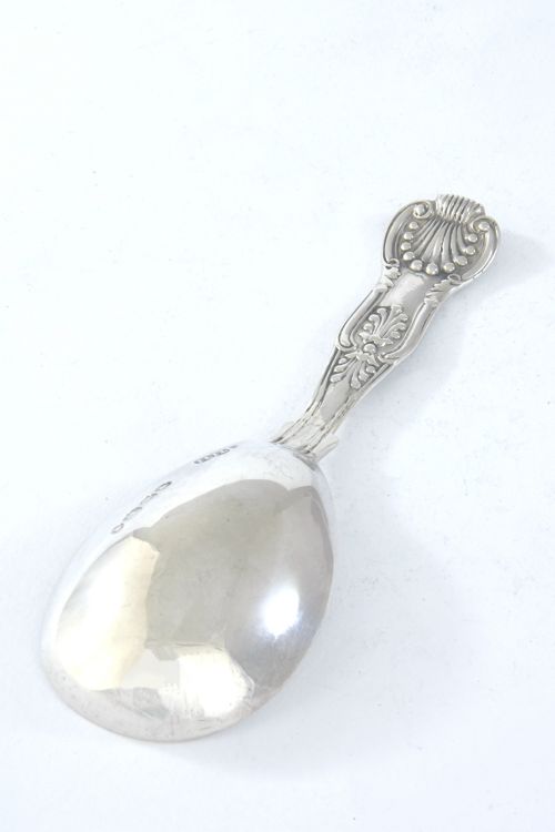 fig 3. Victorian Silver Caddy Spoon 1861