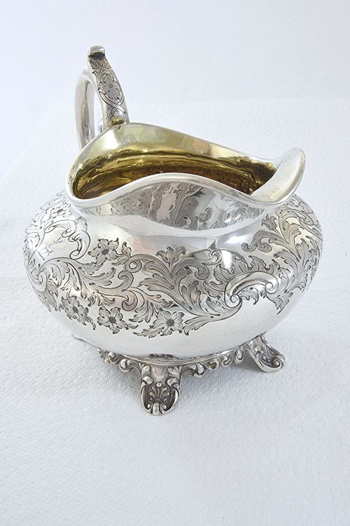 fig 1. William IV Silver Milk Jug 1837