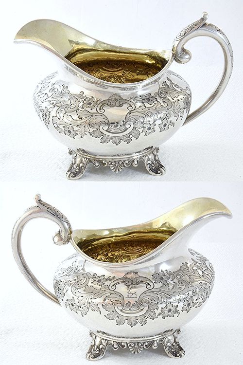 fig 2. William IV Silver Milk Jug 1837