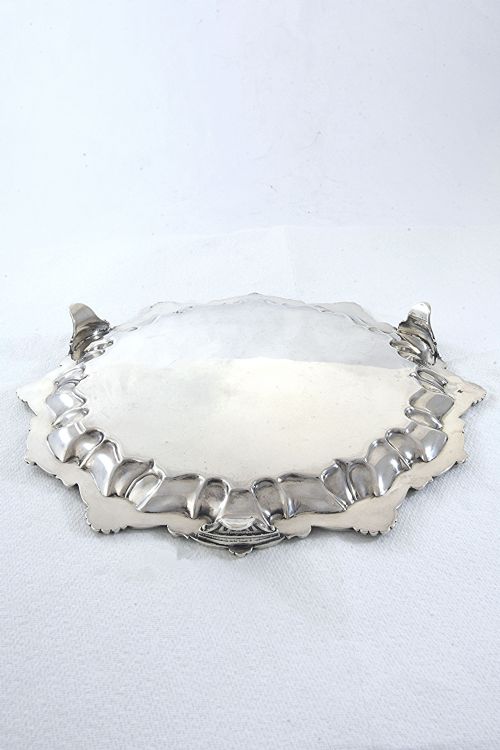 fig 2. Edwardian Silver Salver 1909