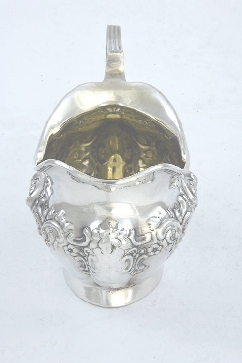 fig 2. Antique Silver Cream Jug – Edwardian 1905