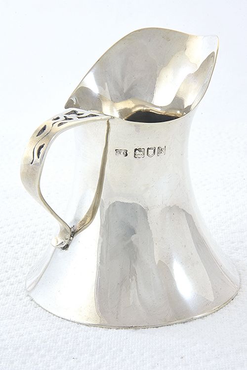 Art Nouveau Silver Cream Jug 1905