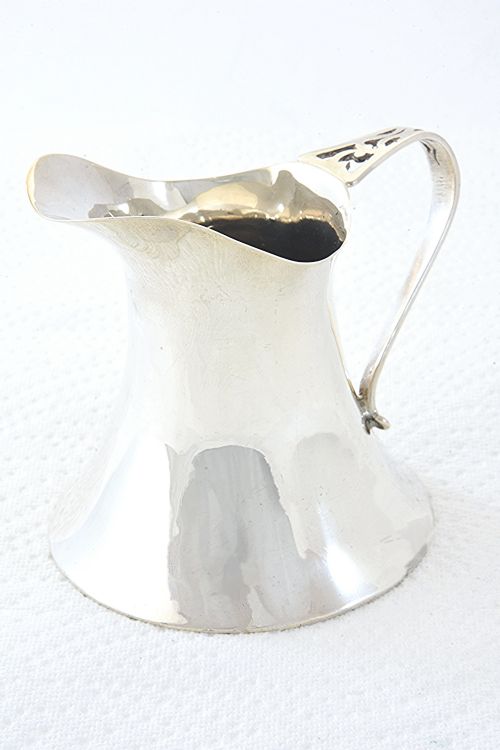fig 1. Art Nouveau Silver Cream Jug 1905