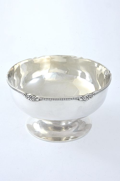 fig 2. Antique Silver Cased Christening Set 1918