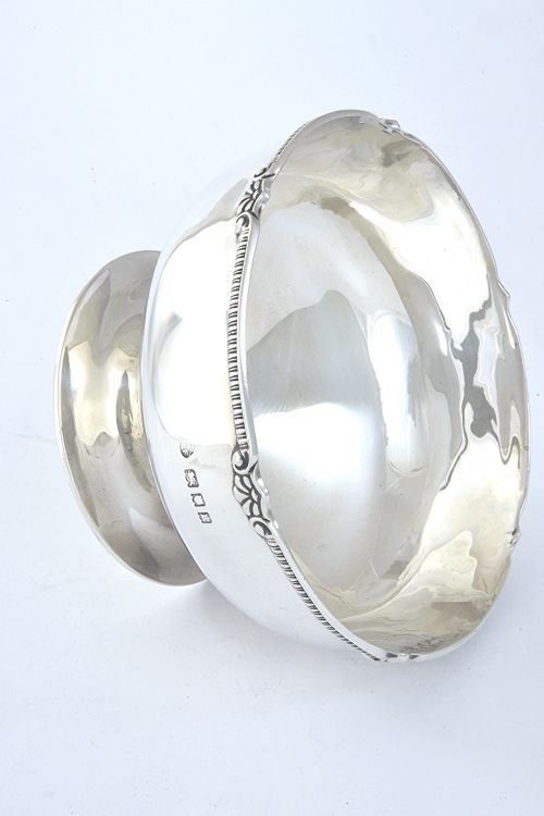 fig 3. Antique Silver Cased Christening Set 1918