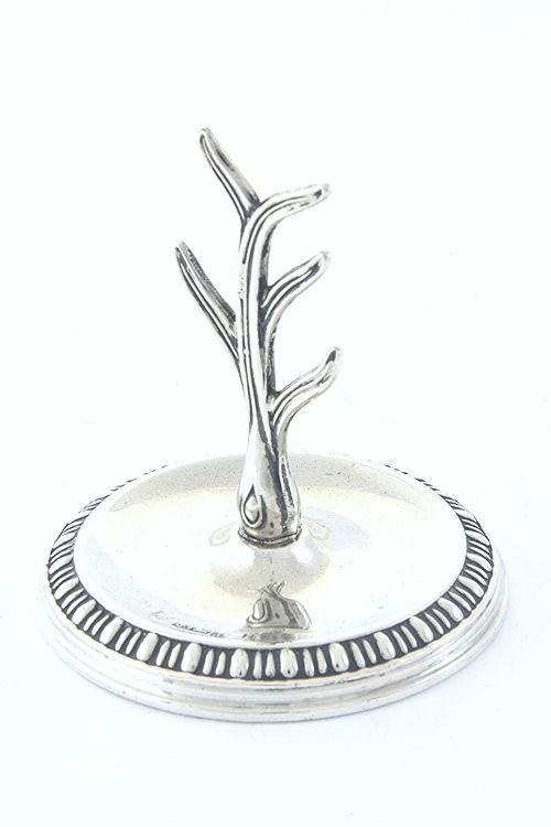 Antique Silver Ring Tree 1918