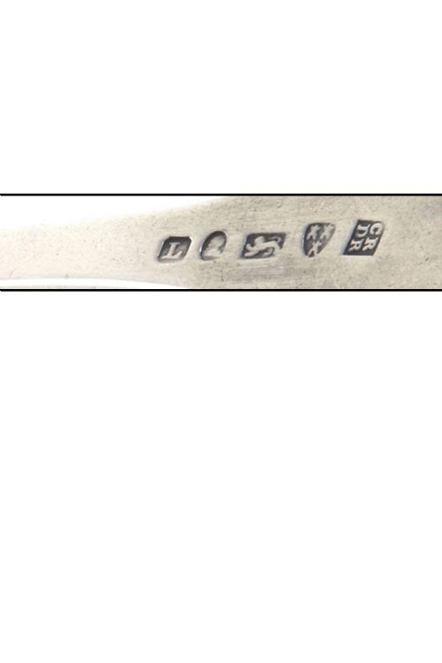 fig 4. Rare Newcastle Georgian Silver Caddy Spoon 1825