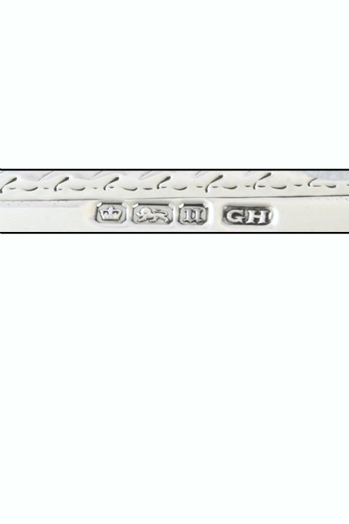 fig 3. George V Solid Silver Letter Opener with Agate Handle 1912