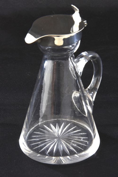 fig 2. Edwardian Silver Mounted Whisky Noggin 1905