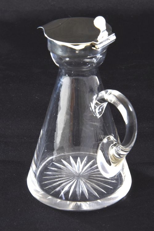 fig 3. Edwardian Silver Mounted Whisky Noggin 1905