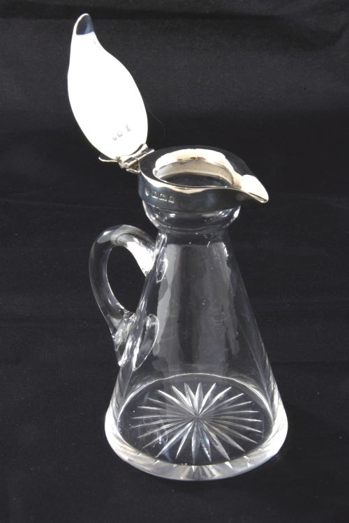 fig 4. Edwardian Silver Mounted Whisky Noggin 1905