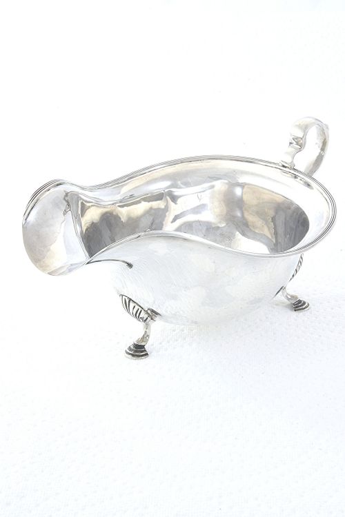 Solid Silver Sauce Boat 1935