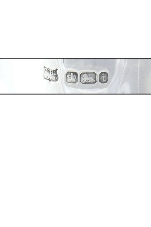 fig 4. Large Edwardian Silver Trumpet Vase 1901