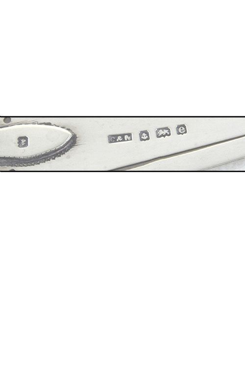 fig 4. Edwardian Silver Bookmark (Trowel) 1904