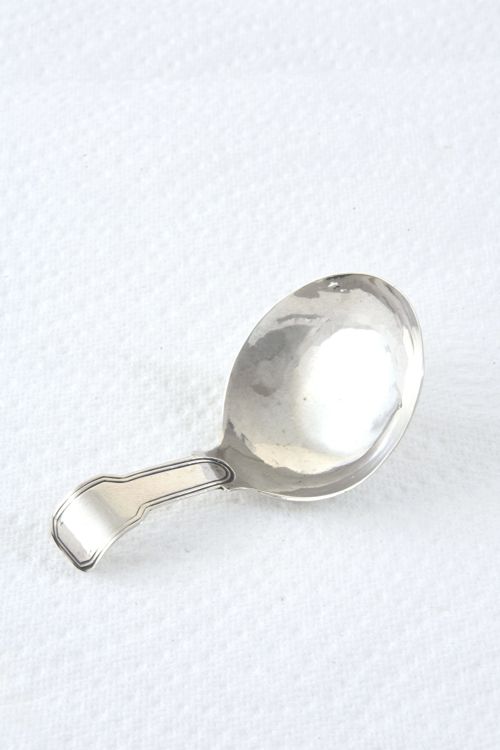 fig 1. George III Silver Caddy Spoon 1812
