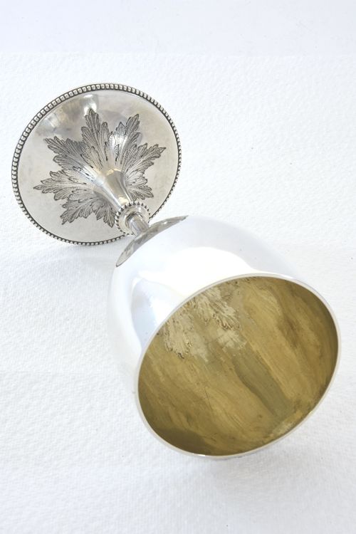 fig 2. Victorian Silver Goblet 1875