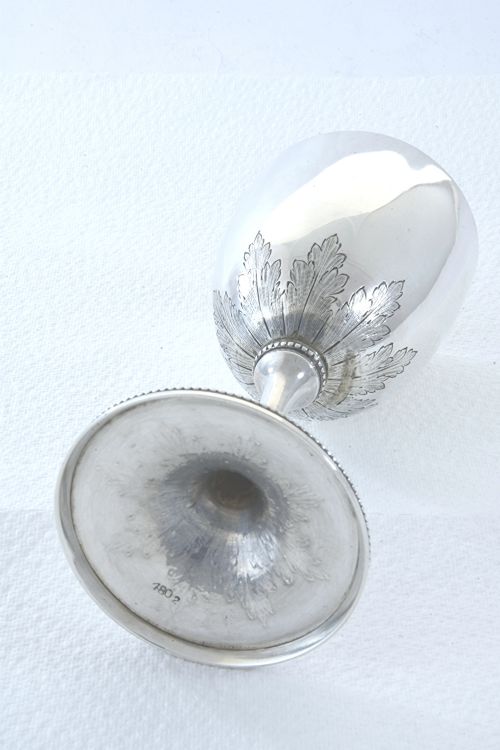 fig 3. Victorian Silver Goblet 1875