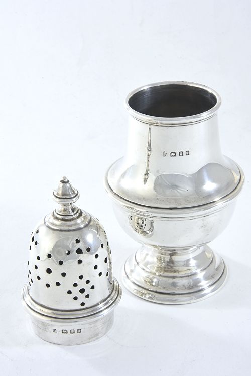 fig 1. Sterling Silver Sugar Shaker 1931