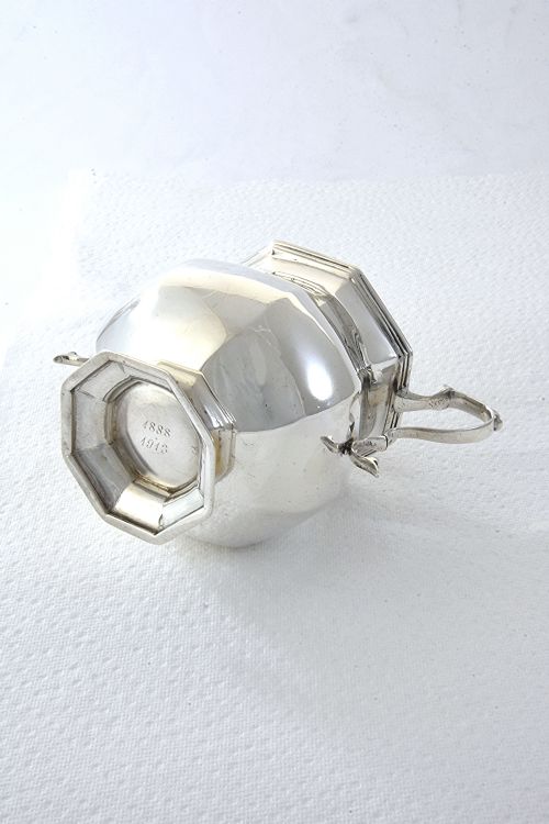 fig 3. George V Two Handled Silver Sugar Bowl 1913