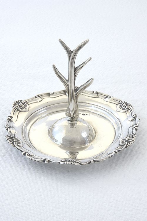 Edwardian Silver Ring Tree 1908