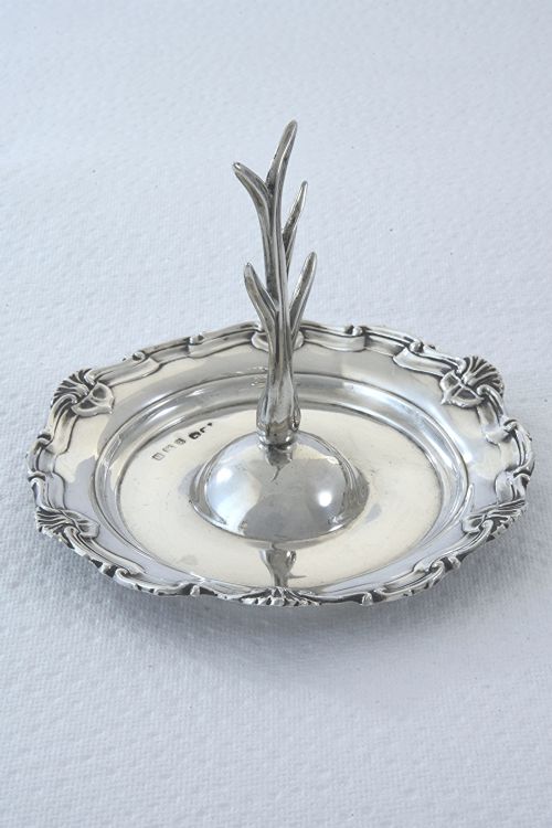 fig 2. Edwardian Silver Ring Tree 1908