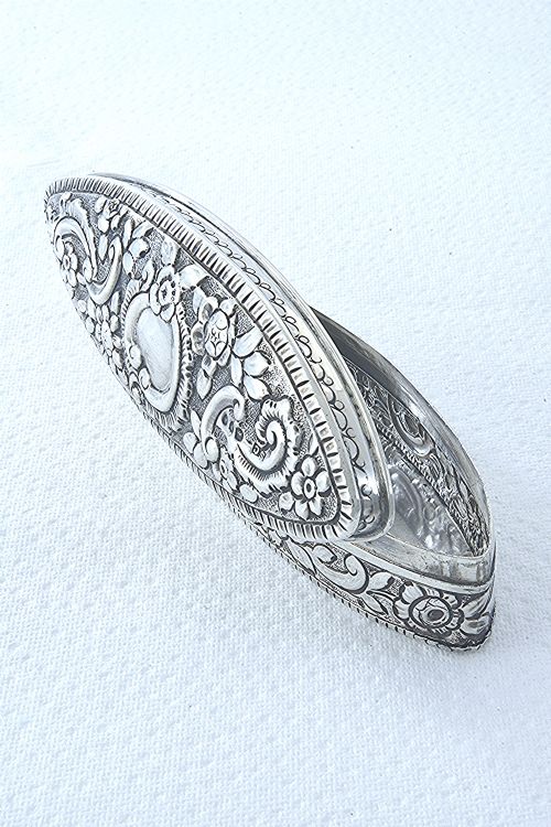 fig 3. Victorian Silver Trinket Box 1890