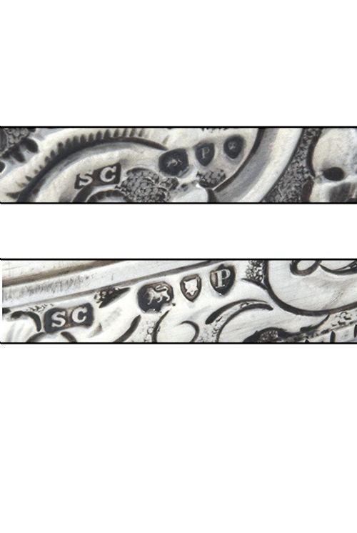 fig 4. Victorian Silver Trinket Box 1890