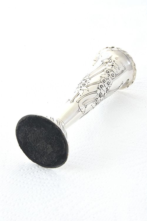fig 3. Victorian Silver Trumpet Vase 1897
