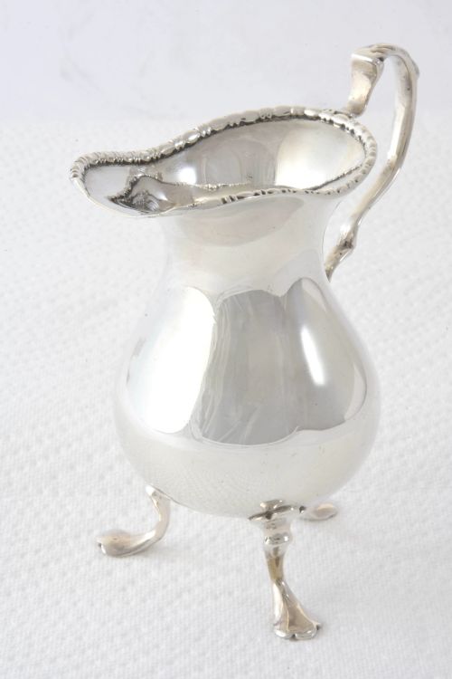 Antique Silver Cream Jug 1920