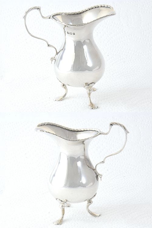 fig 2. Antique Silver Cream Jug 1920