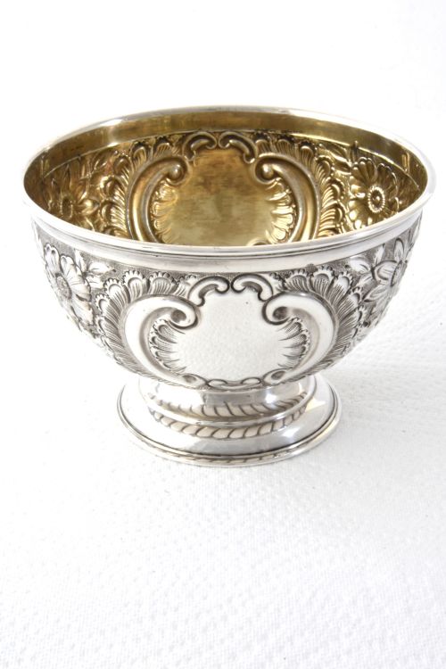 fig 1. Edwardian Silver Bowl 1901