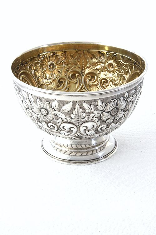 fig 2. Edwardian Silver Bowl 1901