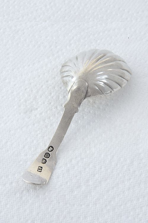 George III Silver Caddy Spoon 1818