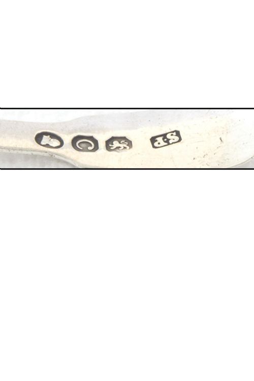 fig 3. George III Silver Caddy Spoon 1818