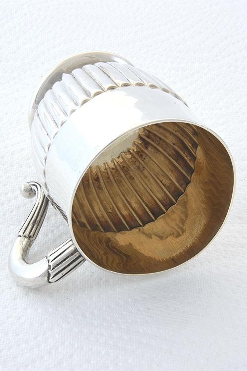 fig 3. Victorian Silver Christening Mug – Walter & John Barnard - 1891