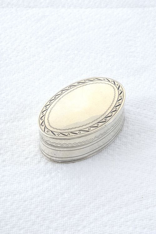 George III Silver Snuff Box 1803