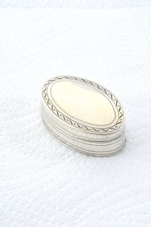 fig 2. George III Silver Snuff Box 1803