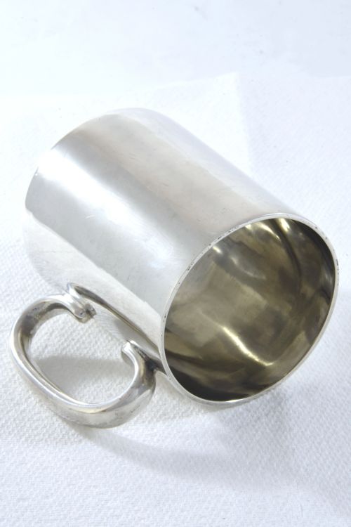 fig 3. Victorian Silver Christening Tankard 1899