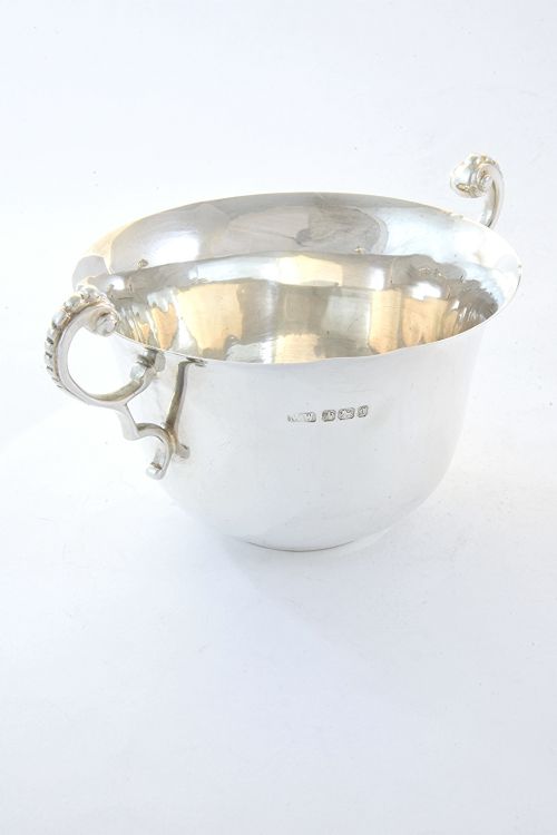 fig 1. Victorian Silver Porringer 1899