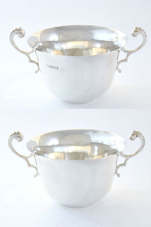 fig 2. Victorian Silver Porringer 1899