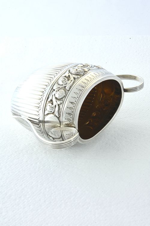 fig 3. Victorian Silver Sugar Bowl 1881