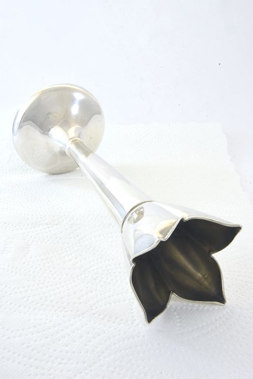 fig 3. Ewardian Silver Tulip Vase 1910