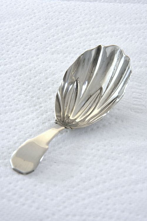 fig 1. George III Silver Caddy Spoon 1808