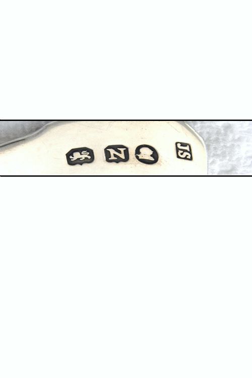 fig 4. George III Silver Caddy Spoon 1808
