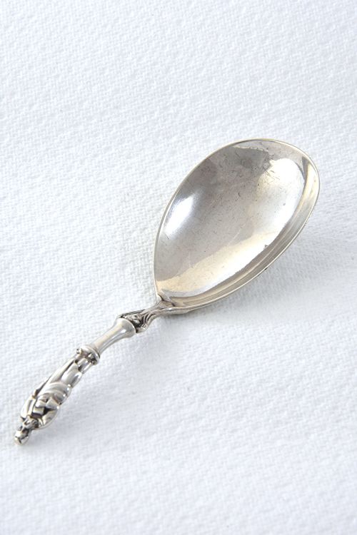 Victorian Silver Apostle Tea Caddy Spoon 1881