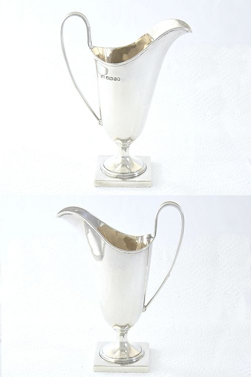 fig 3. George V Silver Cream Jug 1935