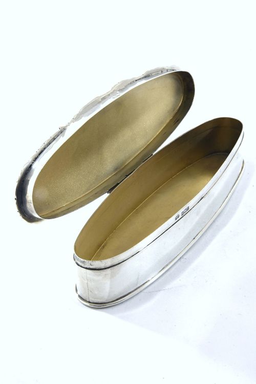 fig 2. Edwardian Silver Trinket Box 1910