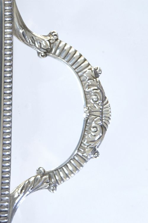 fig 2. Large Twin Handled Sterling Silver Tray 1925